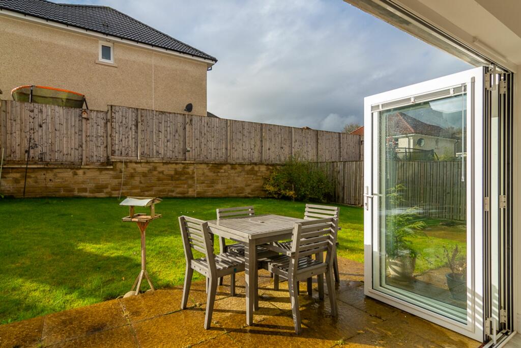 Bi-fold doors to rear garden