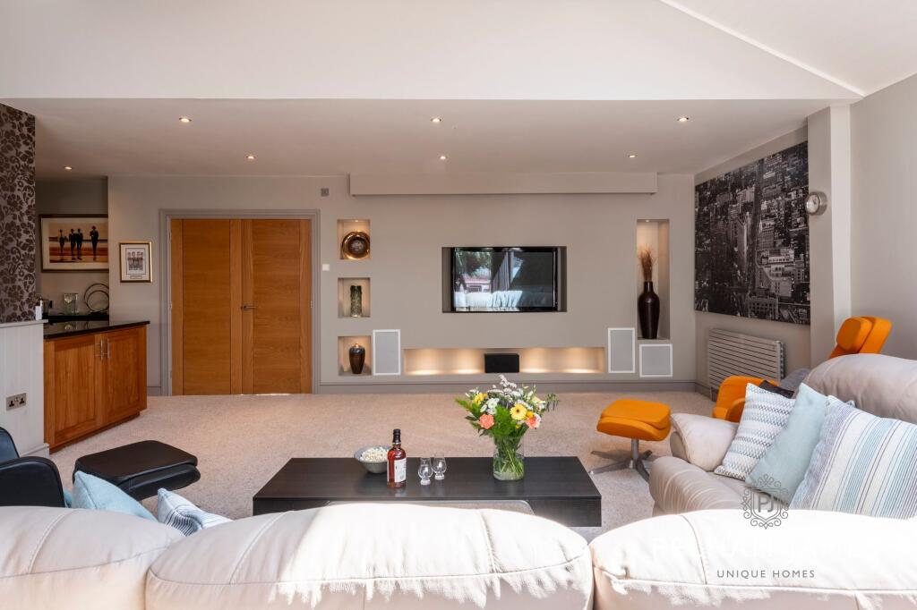 Cinema Room, Cayman House, Barnack