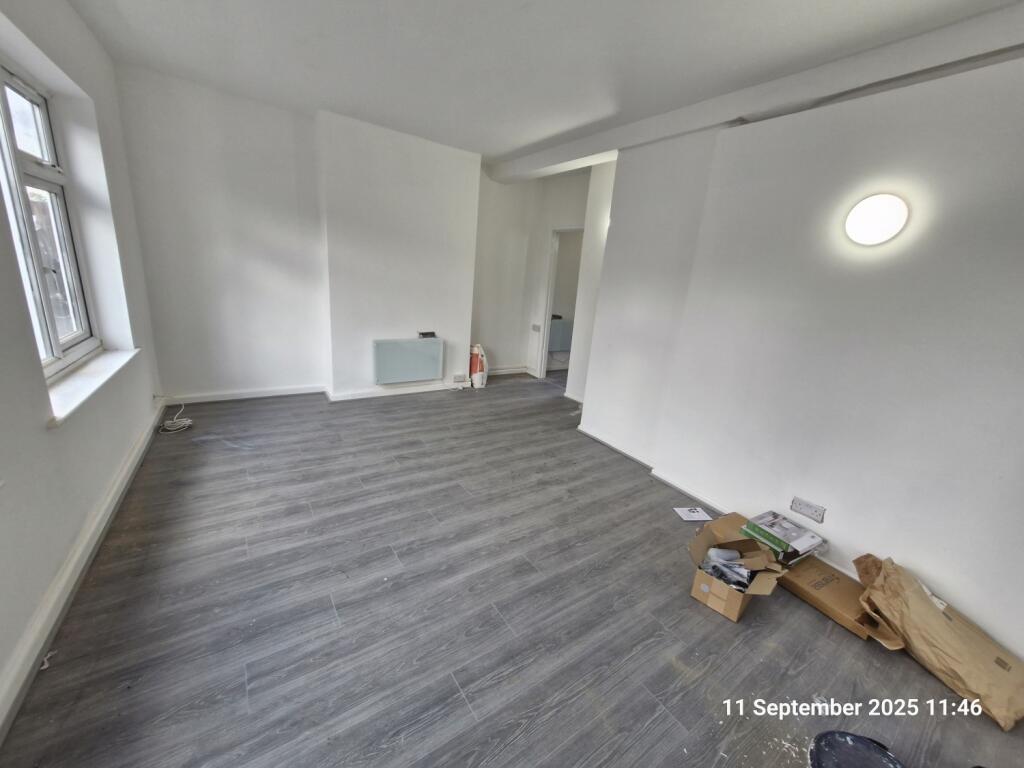 Studio - living room and bedroom together 