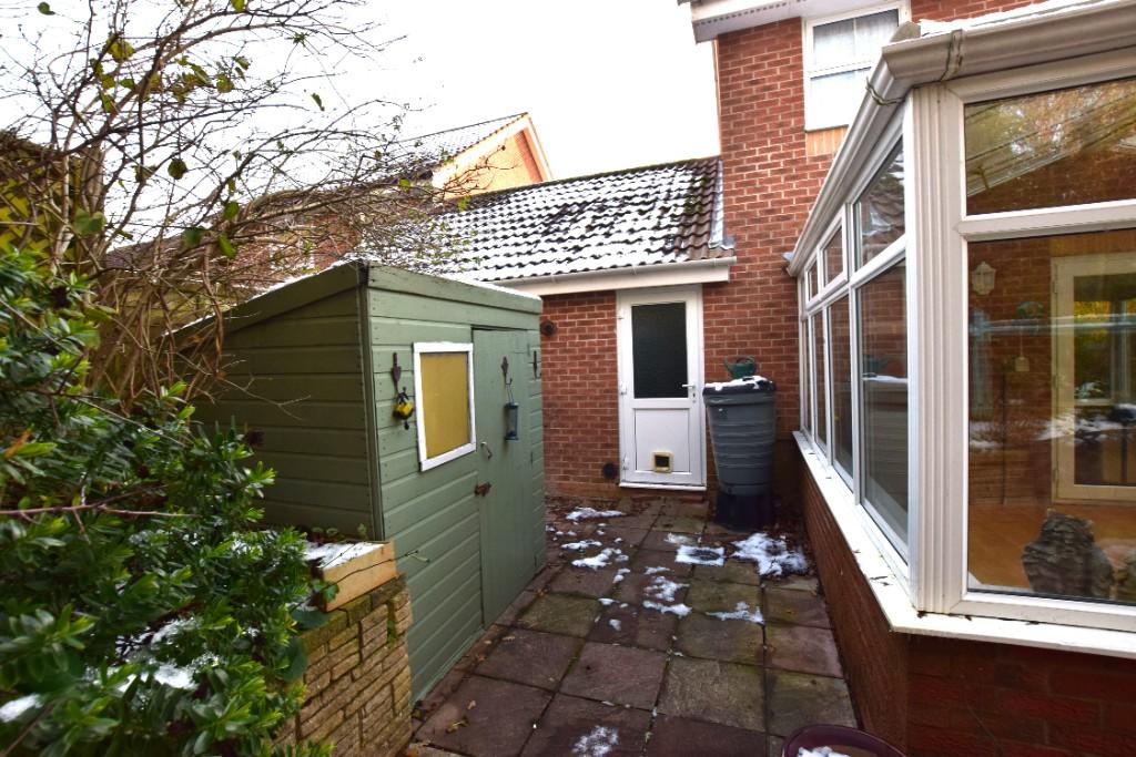 Rear patio