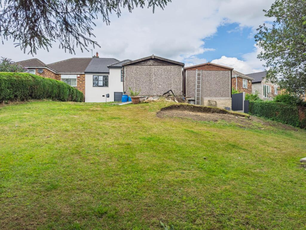 Rear garden