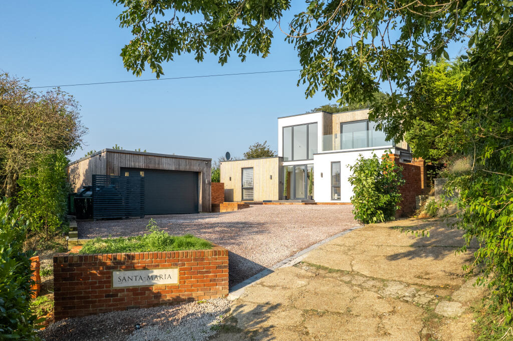 External with driveway