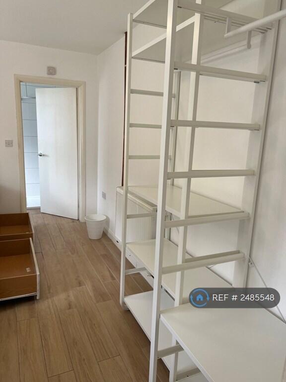 Ensuite Bedroom 1 With Open Ikea Wardrobe 