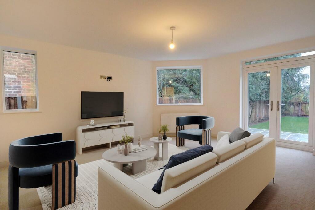 Virtually Staged Lounge