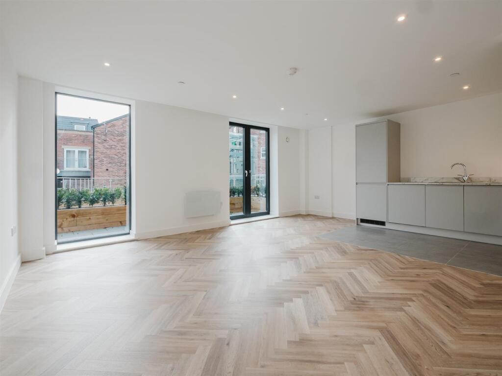 Living Room and Dining Kitchen