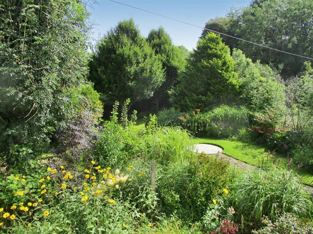 View of Garden from House