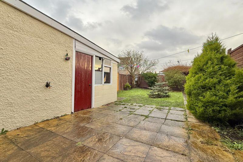 Southerly Rear Garden