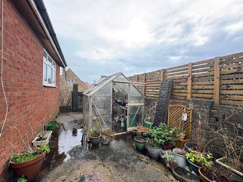 Rear of Property
