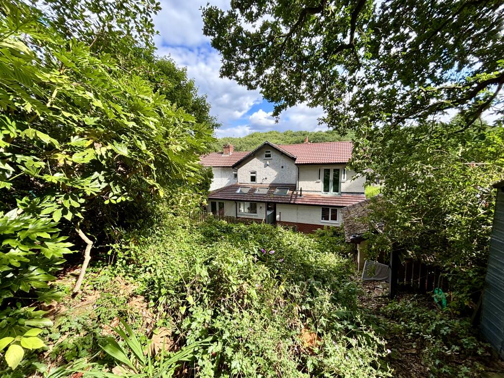 Rear of house