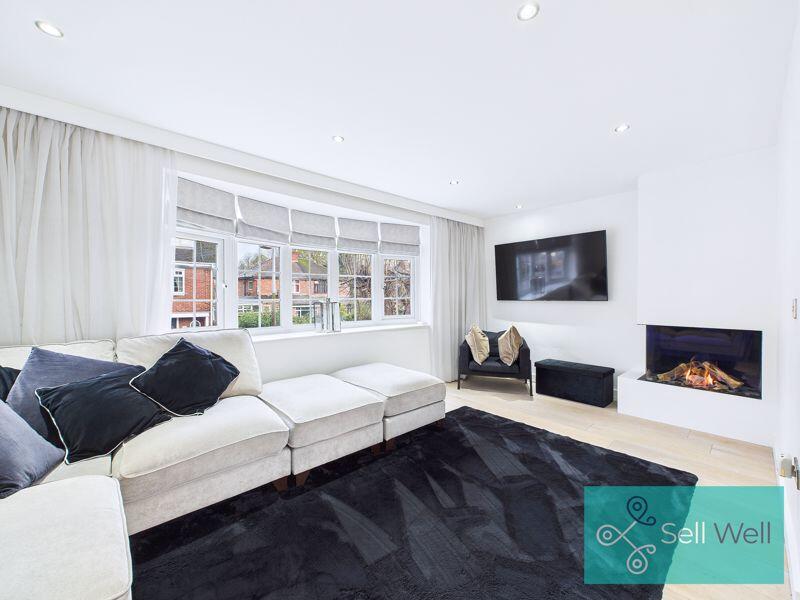 Lounge with Feature Fireplace