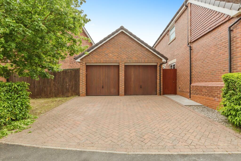 Driveway and Double Garage