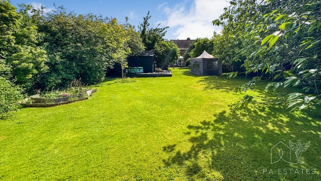 Rear garden.