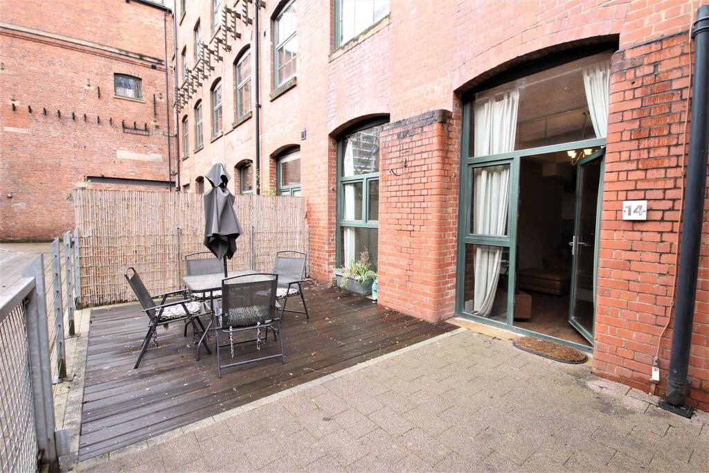 Outside patio off lounge