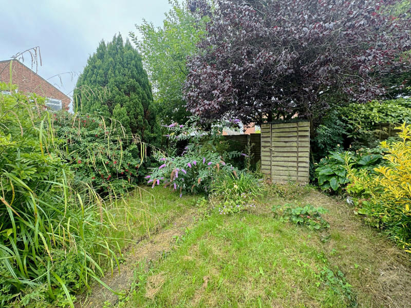 Rear of Property