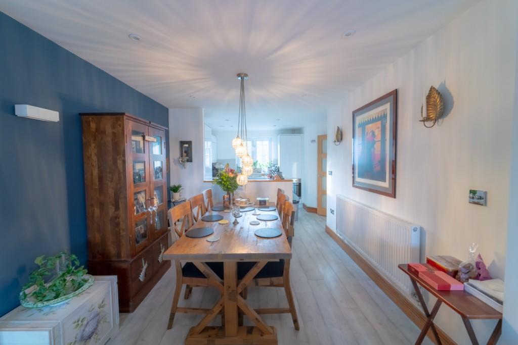 Open plan dining