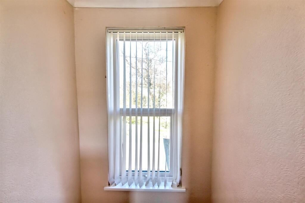 window on stairs