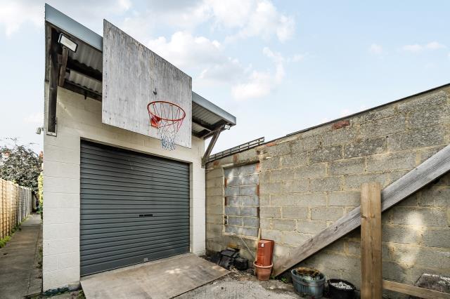 Garage and drive