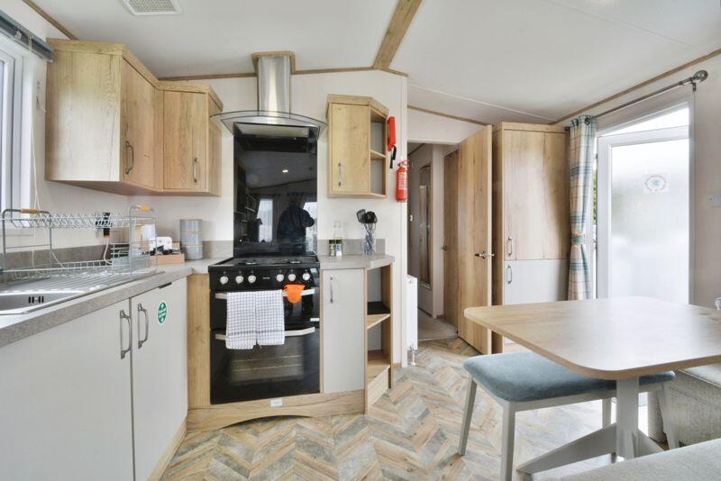 Kitchen and dining area