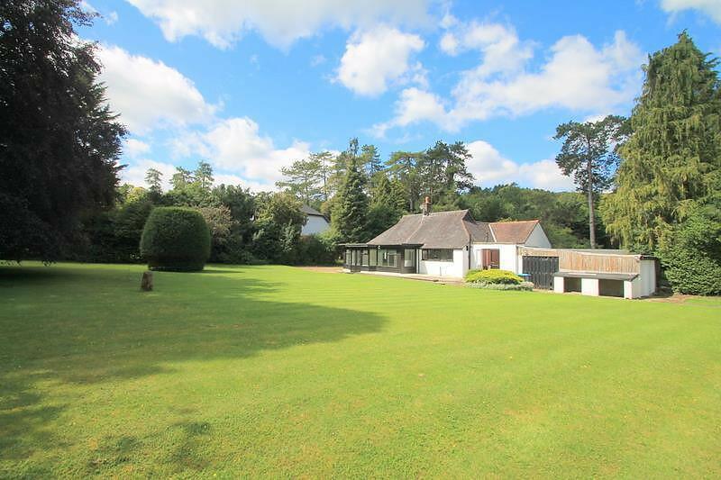 Rear of property