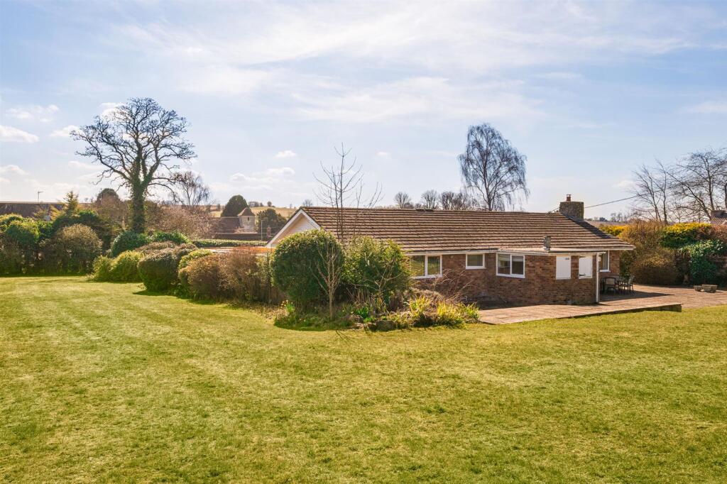 Rear garden