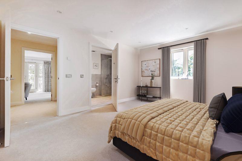 Bedroom with ensuite shower room