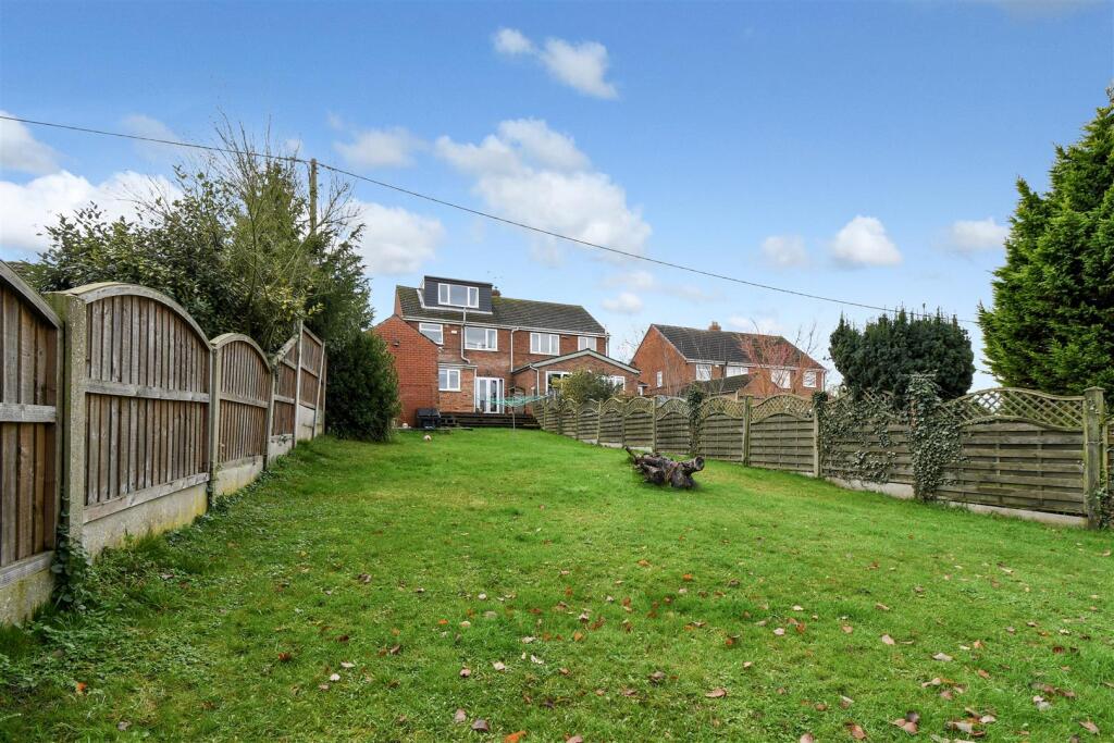 Rear garden