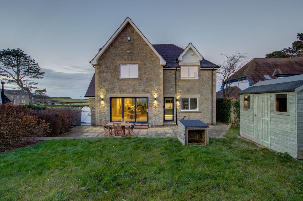 Rear Elevation Twilight