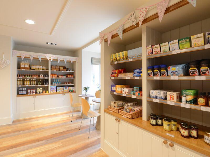 On-site shop within Cotton's deli