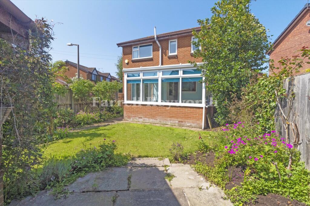 Rear garden