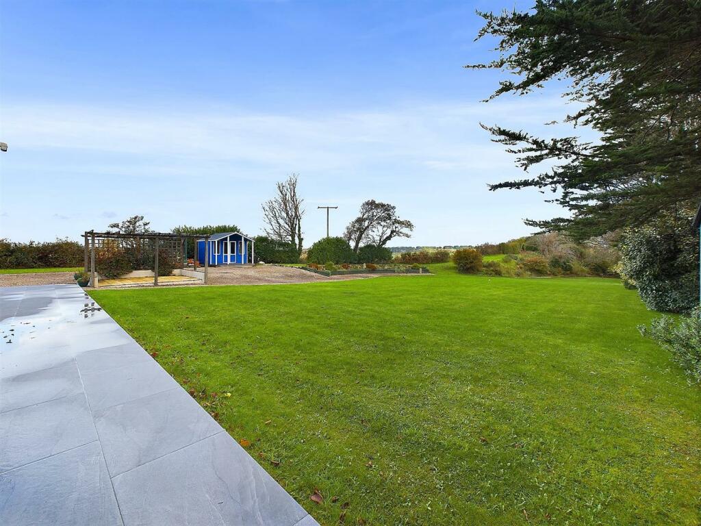 Garden from rear patio