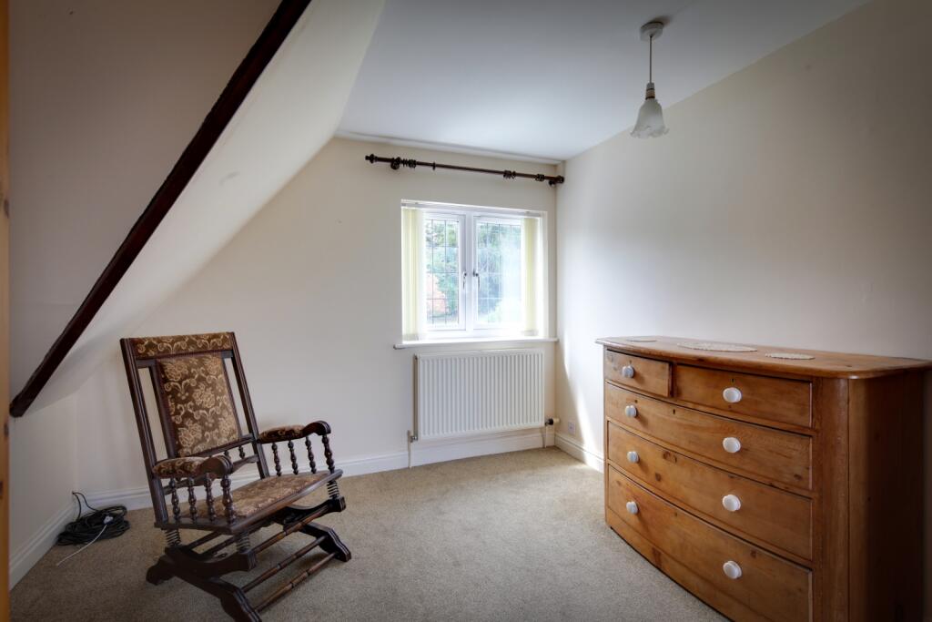 dressing area with garden views