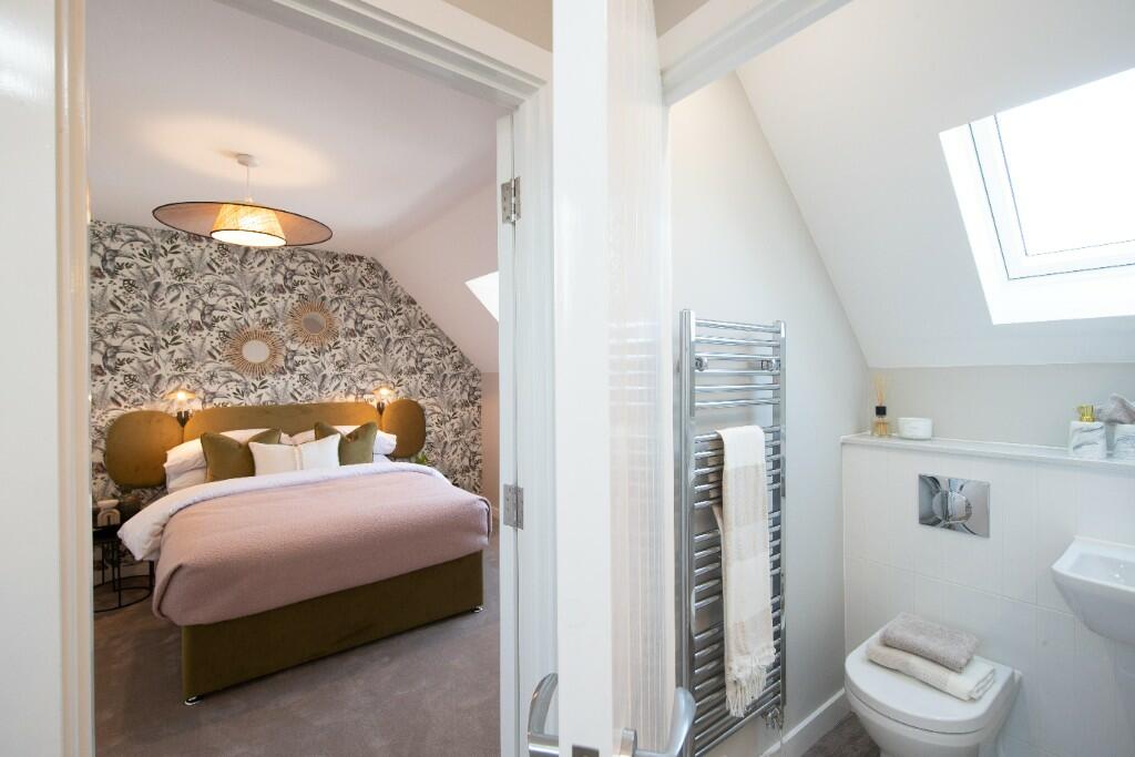 With shower room