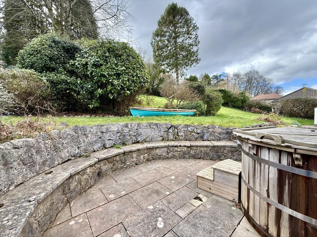 Patio and Hot Tub