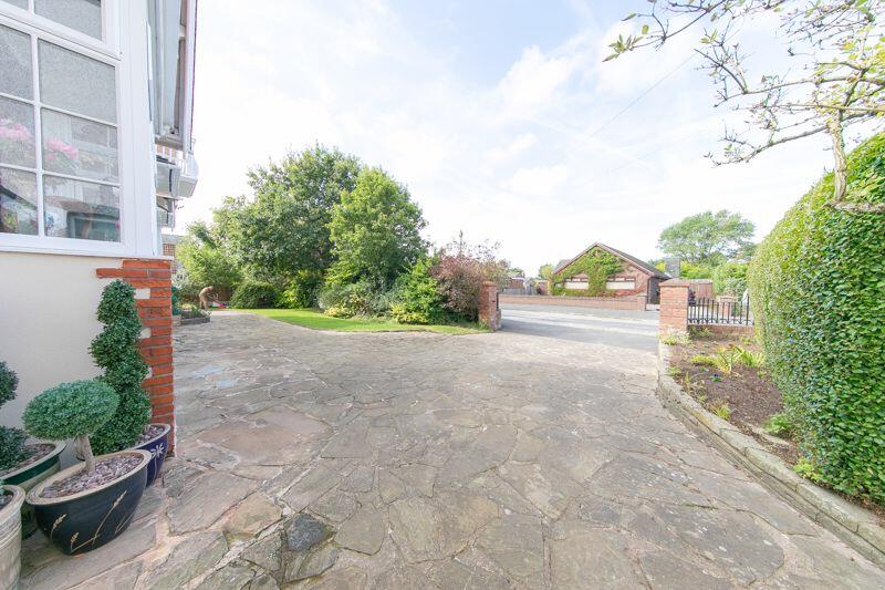 Driveway &amp; front garden