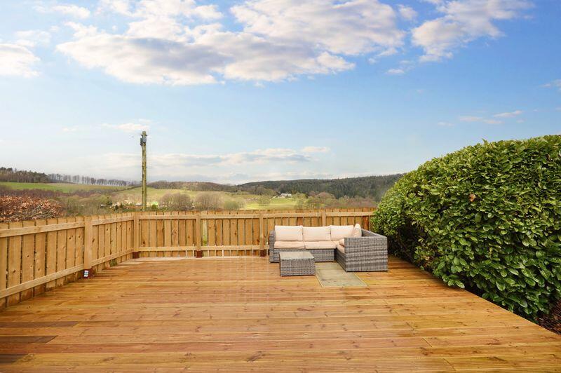 View from the decking