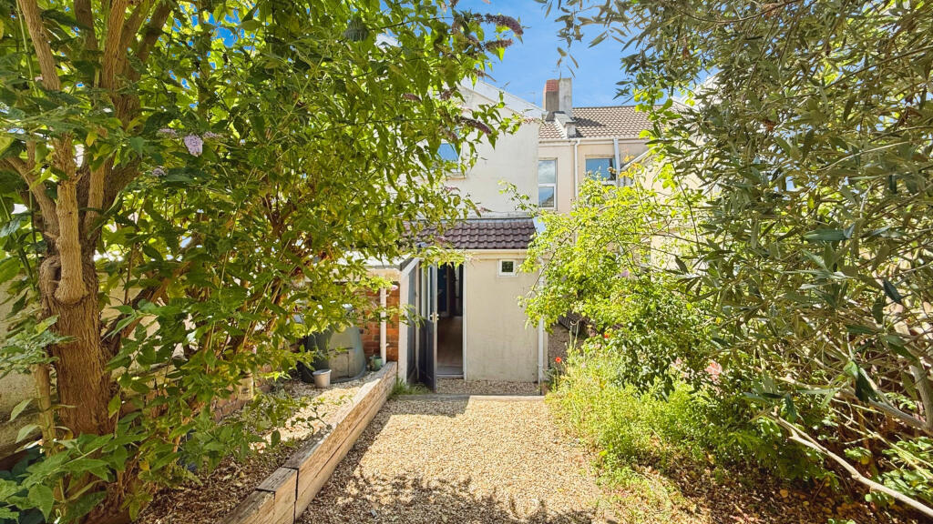 Rear garden