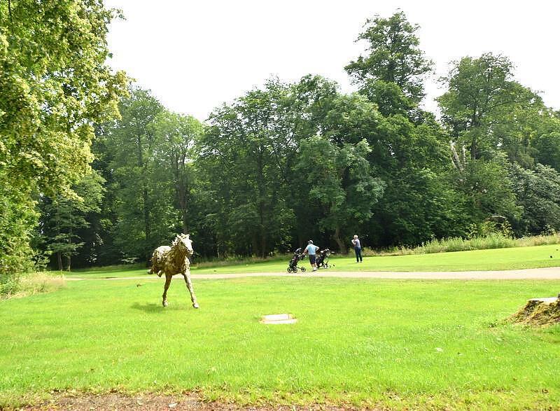 Horse Sculpture With