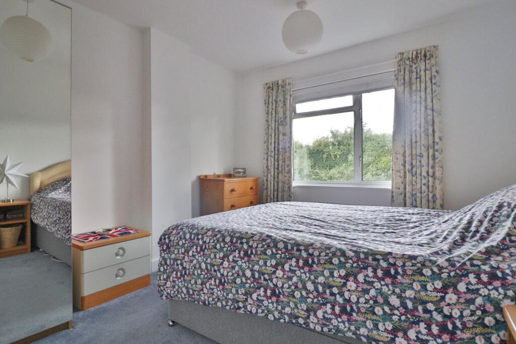 Double Bedroom facing rear garden