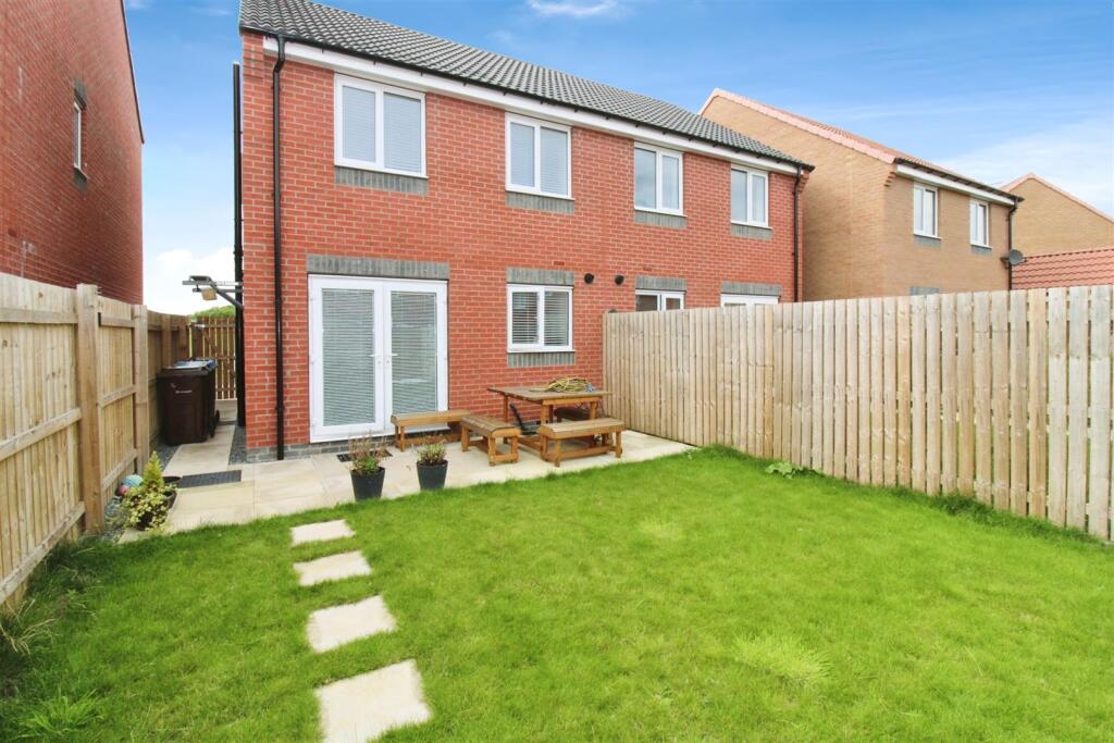 Rear garden
