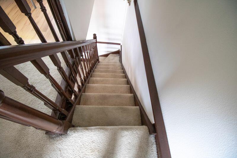Stairwell to the upper floor