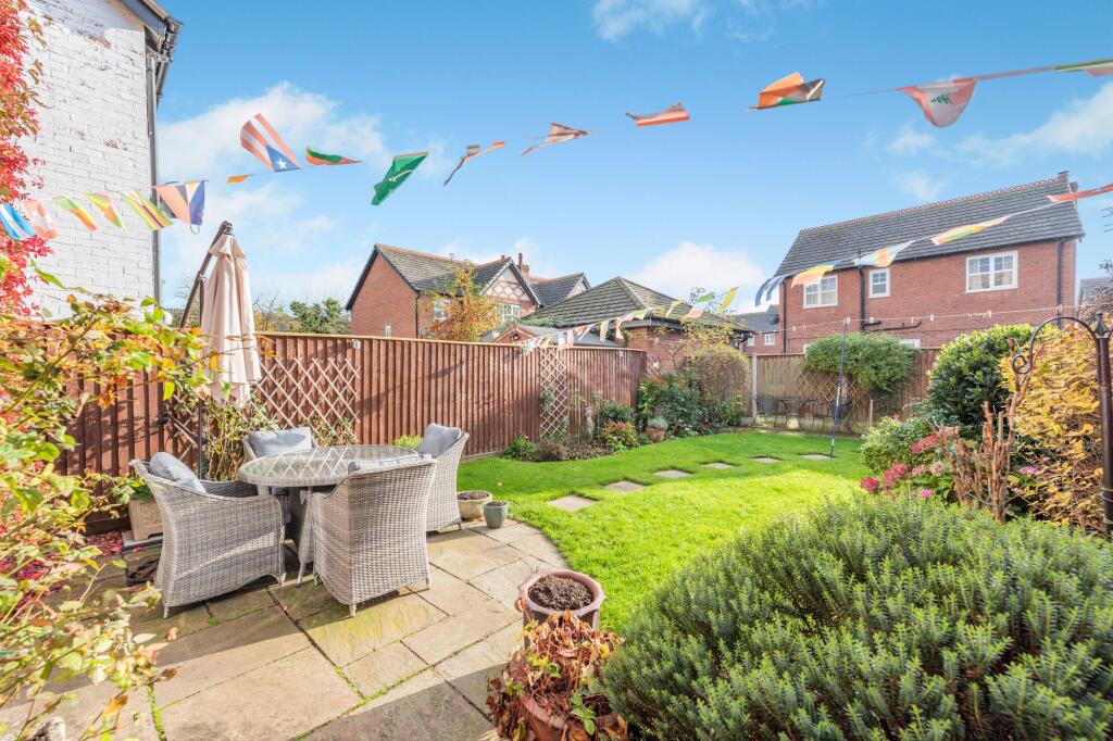 Rear garden