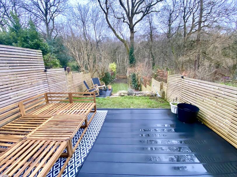 Rear garden