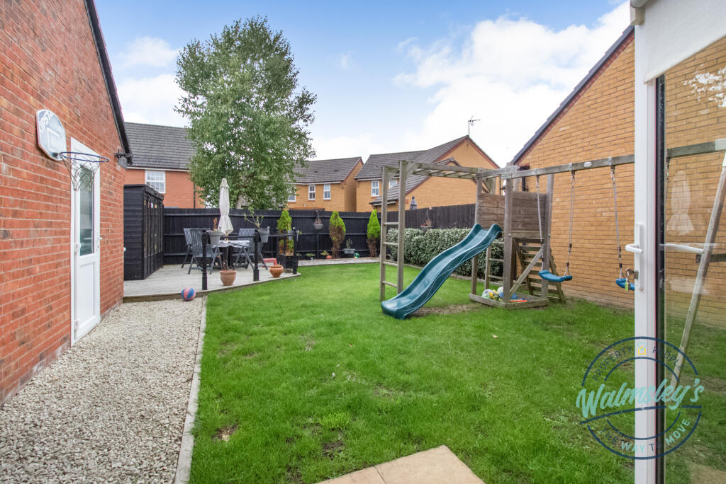 Rear gardens