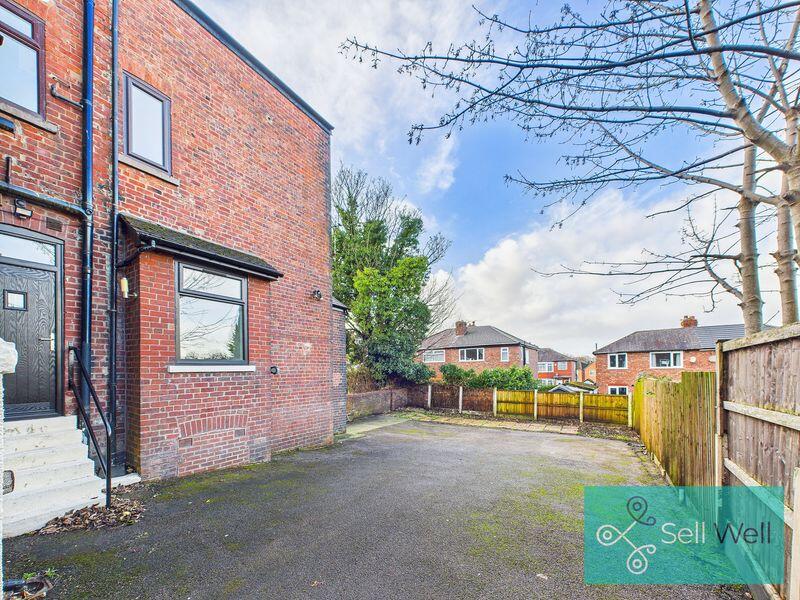 Gated Rear Parking Area