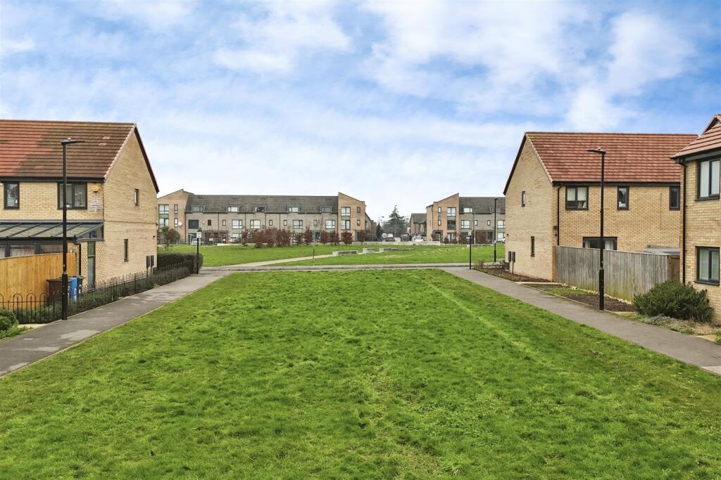 View of the communal green