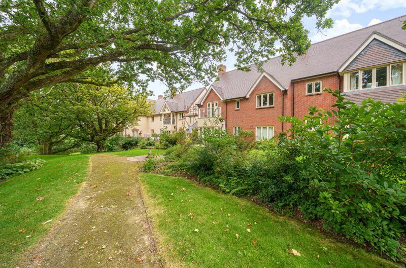 Views over the gardens and woodland