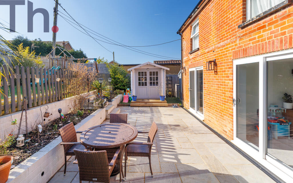 Rear Patio Area