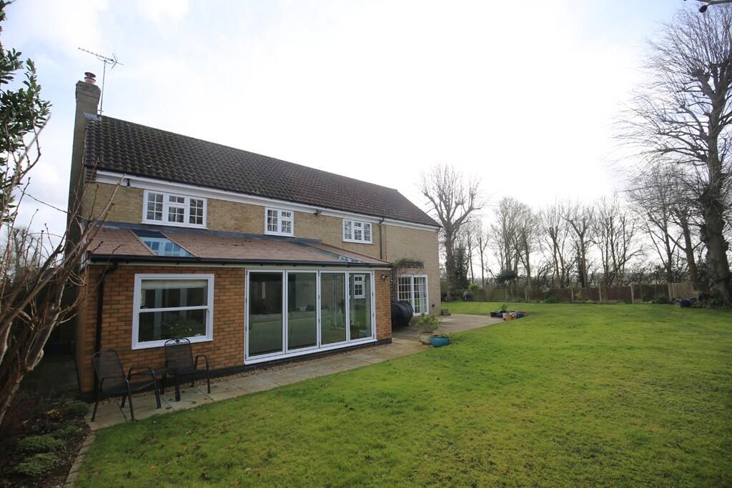 Rear of property