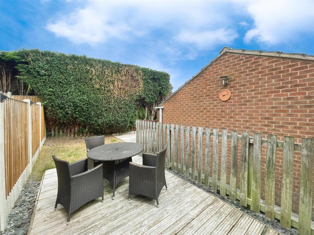 Rear garden