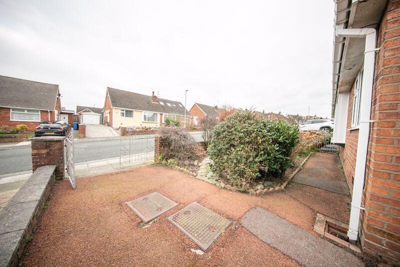 Driveway and front garden